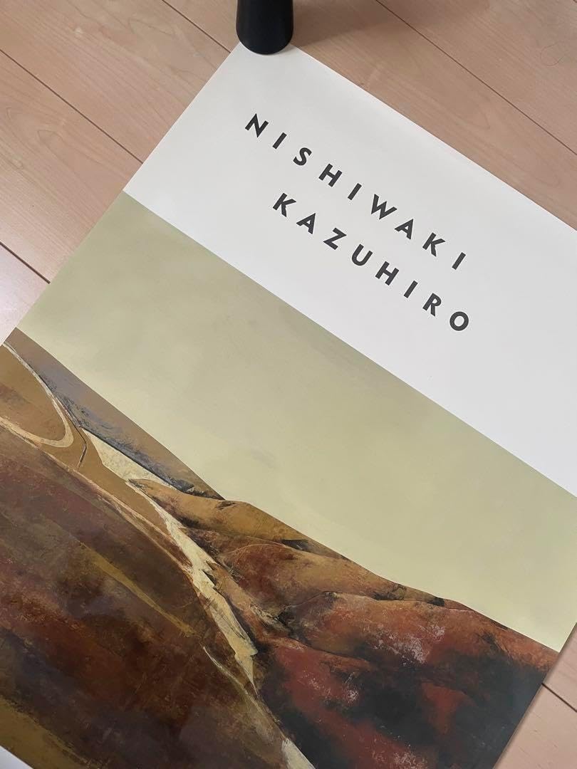 西脇一弘 ポスター　WORKS 2014-2015 NISHIWAKI KAZUHIRO WORKS 2014-2015
